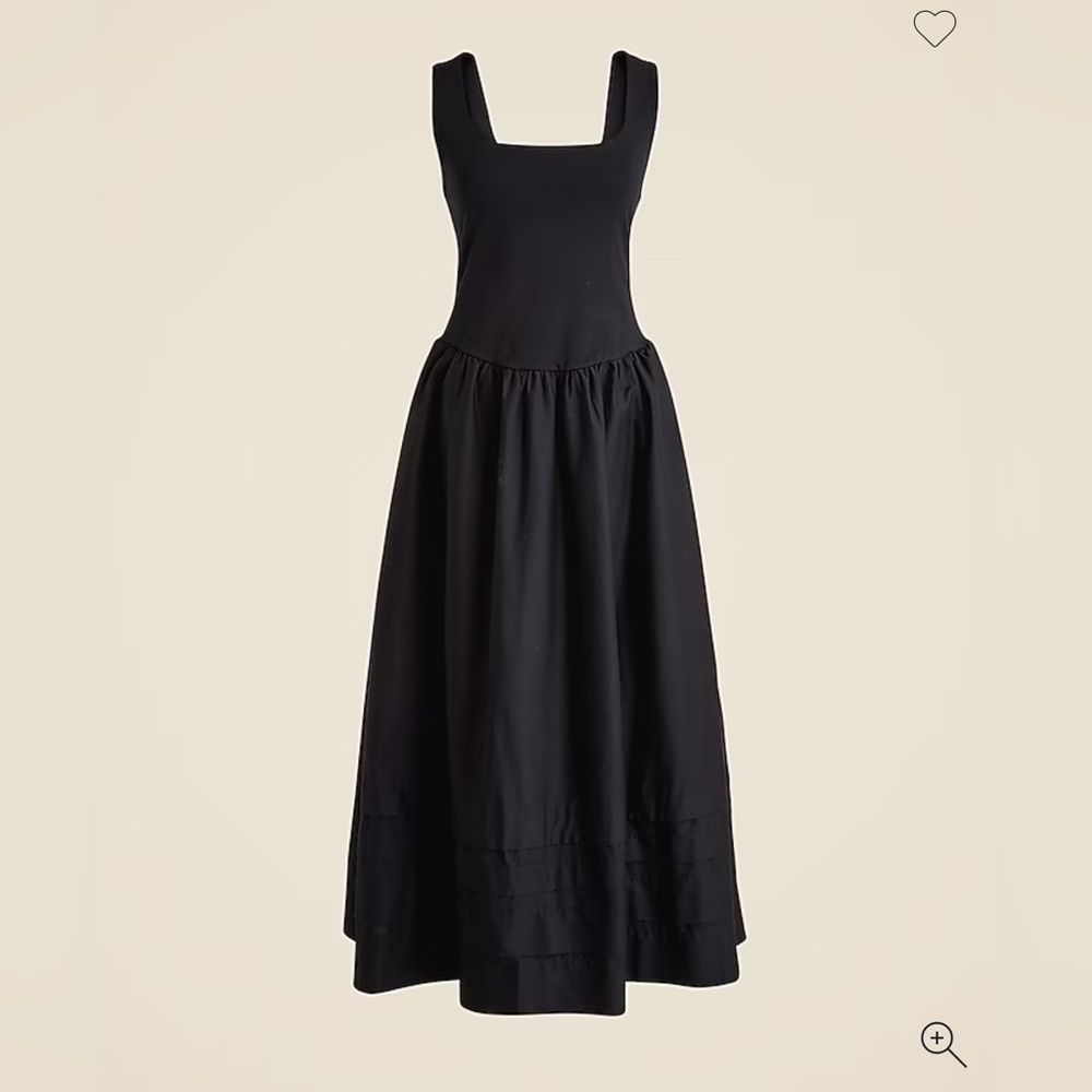 J. Crew A-Line Dropwaist Mixy Dress